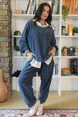 Terry B Classic Relaxed Pant Denim